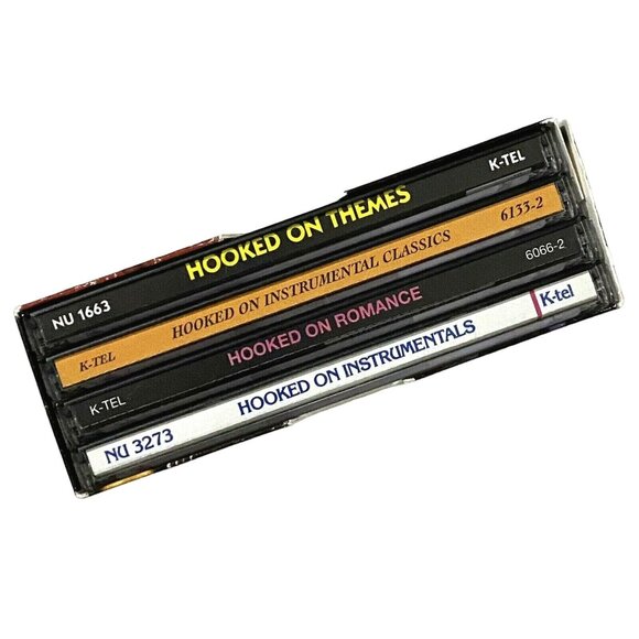 K-Tel Hooked on Themes & Instrumentals 4 CD Box Set - Picture 5 of 10